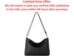 Bolso Bandolera The Sak Negro Lumi y Cuero Convertible - Mejor Liquidación Venta - Imagen 1 de 8