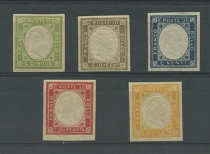 REGNO 1861 NON EMESSI 5V. 4 ** LUSSO - Picture 1 of 1