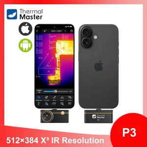 Thermal Master P3 Wärmebildkamera für 512×384 X³ IR-Auflösung 15-fach Digitalzoom - Bild 1 von 24