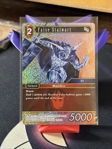 False Stalwart Foil - 18-002C - NM - Final Fantasy FFTCG. Cosmo Holo - Bild 1 von 10
