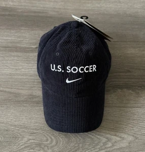 Nike Move To Zero Cord US Fußball Mütze Einheitsgröße Kappe Performance schwarz Neu mit Etikett - Bild 1 von 13