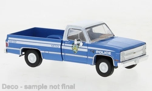 Brekina 19654 - 1/87 Chevrolet C 20 NYPD 1981 - Nuovo