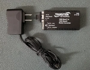 Transition Networks - M/GE-T-SX-01 + NETZTEIL - Bild 1 von 3