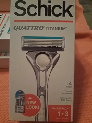 Maquinilla de afeitar Schick Quattro Titani Foto 1 de 2
