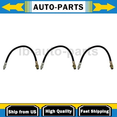 Front Rear Brake Hose 3x For 1954-1955 Dodge C-1 Truck 3.6L - Image 1 of 4