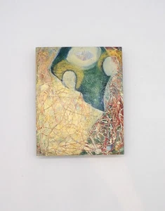 Olio moderno astratto donne e luna di New Mexico pittore Judy Hall Stapes - Foto 1 di 8