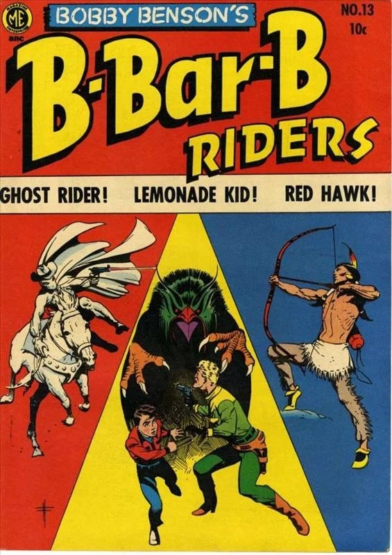 Bobby Benson B-Bar-B Riders #13 Photocopy Comic Book - Image 1 of 1