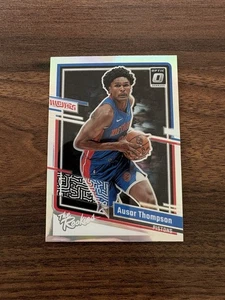 2023-24 Panini Donruss Optic #5 Ausar Thompson The Rookies Holo Detroit Pistons - Picture 1 of 5