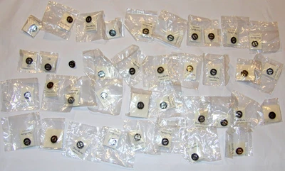 38 VINTAGE UNUSED DUKE POWER SAFE DRIVING/DRIVER AWARD PINS!  1-39 YEARS! - Image 1 of 4