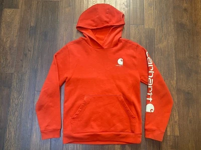 Sudadera con Capucha Pullover Logo Carhartt para Niños Juvenil X-Grande XL 18-20 Calce Relajado Foto 1 de 4