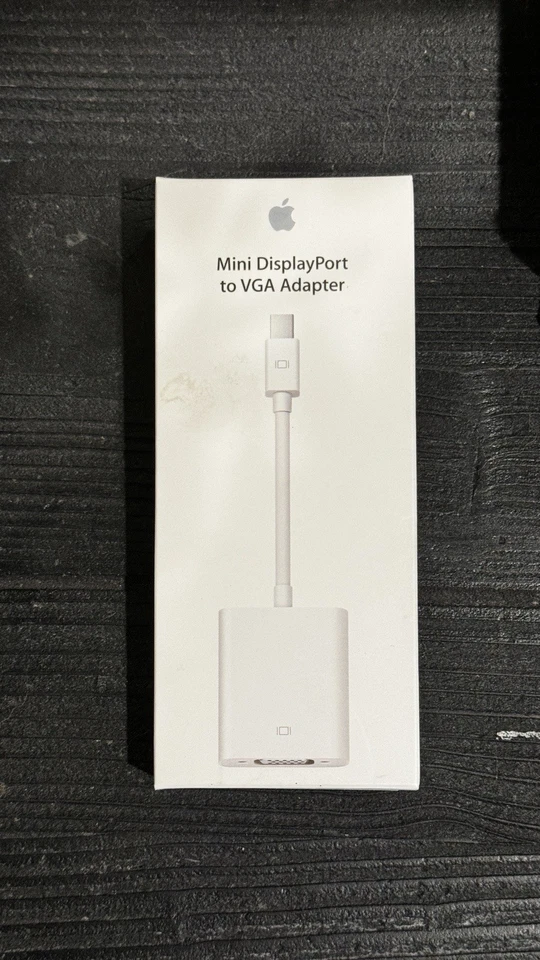Genuine Apple Mini DisplayPort to VGA Adapter -NEW IN BOX - Image 1 of 1