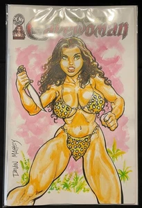 Budd Root's CW - Devon Massey's Orig Art Sketch Cover KS15  -  Signed - Picture 1 of 1