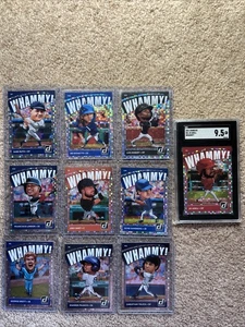 2021 Panini Donruss Whammy Complete Set #W1- W10 Babe Ruth, Lindor, Brett & More - Picture 1 of 22