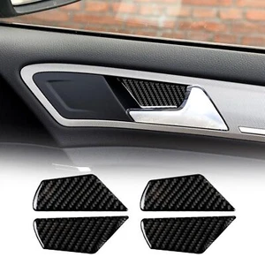 Fit for VW Golf 7 MK7 VII Carbon Fiber Door Handle Bowl Cover Trims Accessories - Picture 1 of 10