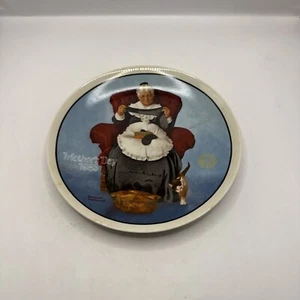 Placa de coleccionista Norman Rockwell Knowles 1985 primera edición limitada tiempo de reparación - Imagen 1 de 2