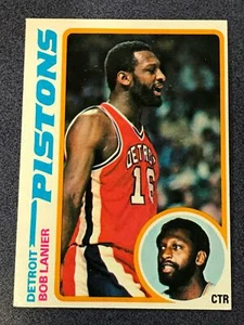 Bob Lannier 1978 Topps #125 Detroit Pistons como nuevo (NV7) - Imagen 1 de 2