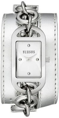 Versus by Versace Women's SOG020014 Riviera Beach Analog Display Silver Watch - Image 1 of 4