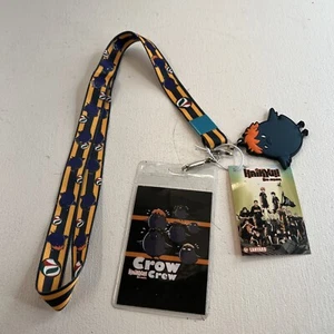 *NEW* Haikyu!! Karasuno Lanyard with ID Holder and Charm - Picture 1 of 6
