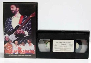 The Eric Clapton Concert. Birmingham England July 1986. VHS - Picture 1 of 2