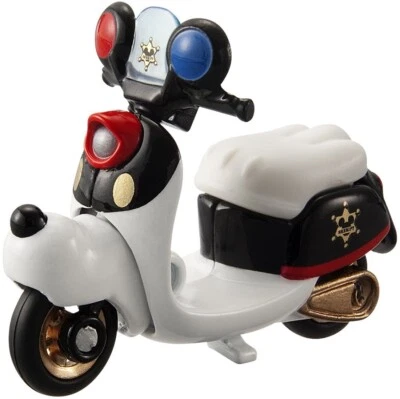 Tomica Scooter DieCast 1/64 No. DM-04 Disney Chimuchimu Patrol Police Mickey - Image 1 of 3