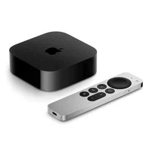 Apple tv 4k 64GB Wi-Fi MN873LL/A black _ A2737 - Picture 1 of 12