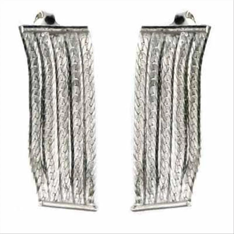 Pendientes de araña colgantes de plata 925 de 5 filas Foto 1 de 1