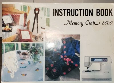 NEW HOME MC80000 INSTRUCTION MNAUAL - Image 1 of 4