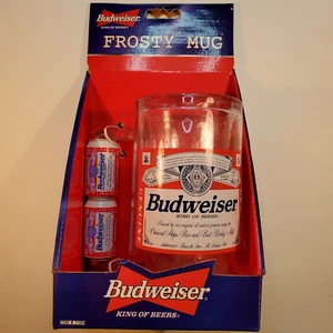 Budweiser Frosty Mug Vintage 1998 NOS In Box #71004 - Picture 1 of 10