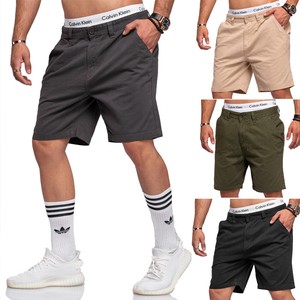 HERREN SHORTS JEANS-BERMUDA CARGO KURZE CHINO HOSE Blau/Schwarz/Beige/Khaki NEU