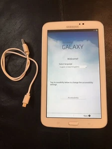 Genuine Samsung Galaxy Tab SM-T210 7" Tablet 8gb - Picture 1 of 12
