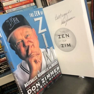 Don Zimmer Signed Book The Zen Of Zim - 1st Ed/Print - MLB Legend! 6X WS Champ - Picture 1 of 10
