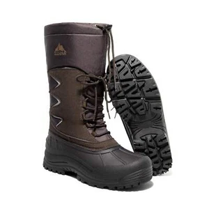 XJWC Men's Waterproof Hiking Winter Boots Insulated, Fur Liner, Lightweight - Picture 1 of 18