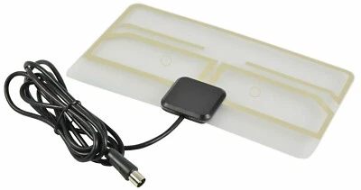 MERCURY Antenna HDTV Freeview trasparente da interno sottile come carta