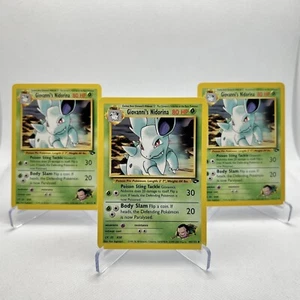 (1x) GIOVANNI'S NIDORINA - 44/132 - Fitnessstudio Challenge - VINTAGE - 2000 Pokémon WOTC - Bild 1 von 2