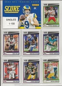 2022 Score Football Singles 1-150 U-Pick Complete Your Set - Picture 1 of 1
