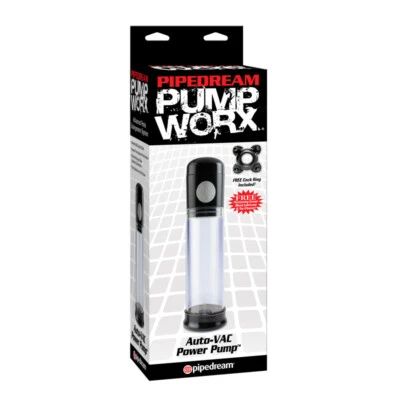 Pump Worx Auto-VAC Power penis-pump Cock Stretcher Male Enlargement Device - Image 1 of 2