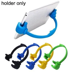 Thumbs Up Movie Watching Mobile Cell Phone Holder Lazy Desktop Bed Stand*1 M8R4 - Picture 1 of 10