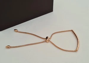 Monica Vinader Esencia Mini Kette Armband Rosegold Vermeil - Bild 1 von 4