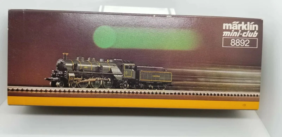 Z Scale Marklin Mini-Club 8892 4-6-2 3Pole Motor Locomotive With