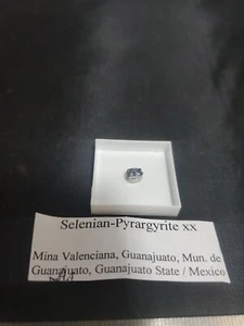 A3. Rare Selenian-Pyrargyrite Crystal Mexico  - Picture 1 of 2