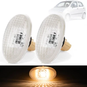 Left Right Fender Side Marker Signal Light For Chevrolet Aveo T200 Spark Daewoo - Picture 1 of 9