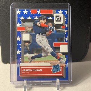 2022 Donruss Jarren Duran Rated Rookie #40 Independence Day