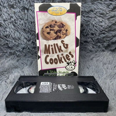 Milk & Cookies A Video Snack for Kids of All Ages VHS Tape 1997 Kids Educational - Image 1 of 4