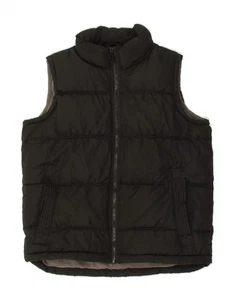 OLD NAVY Womens Padded Gilet UK 12 Medium Black Polyester CN10 - Picture 1 of 3