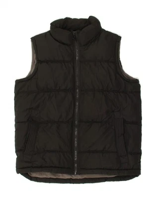 OLD NAVY Womens Padded Gilet UK 12 Medium Black Polyester CN10 - Image 1 of 3
