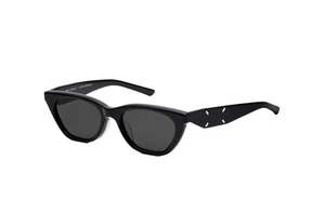 Gafas de sol Gentle Monster MM208 01 Maison Margiela ojo de gato marco negro lentes grises - Imagen 1 de 7