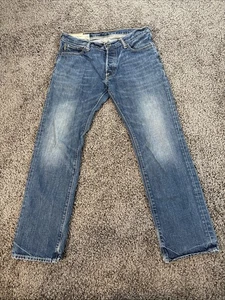 VTG Y2K Abercrombie & Fitch Jeans Mens 32x30 Denim Button Fly Five Pocket - Picture 1 of 7