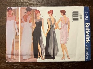Butterick 5302 UNCUT Sewing Pattern, Misses' Petite Dress, Size 18-20-22 - Picture 1 of 2