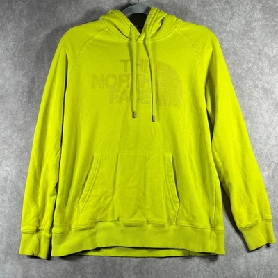Sudadera con Capucha The North Face Mujer Mediana Amarillo Verde Pullover Exterior  Foto 1 de 4