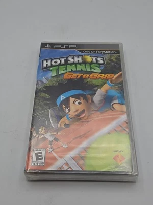  Video Games Hot Shots Tennis Get a Grip  SONY PSP BRAND NEW - Image 1 of 4